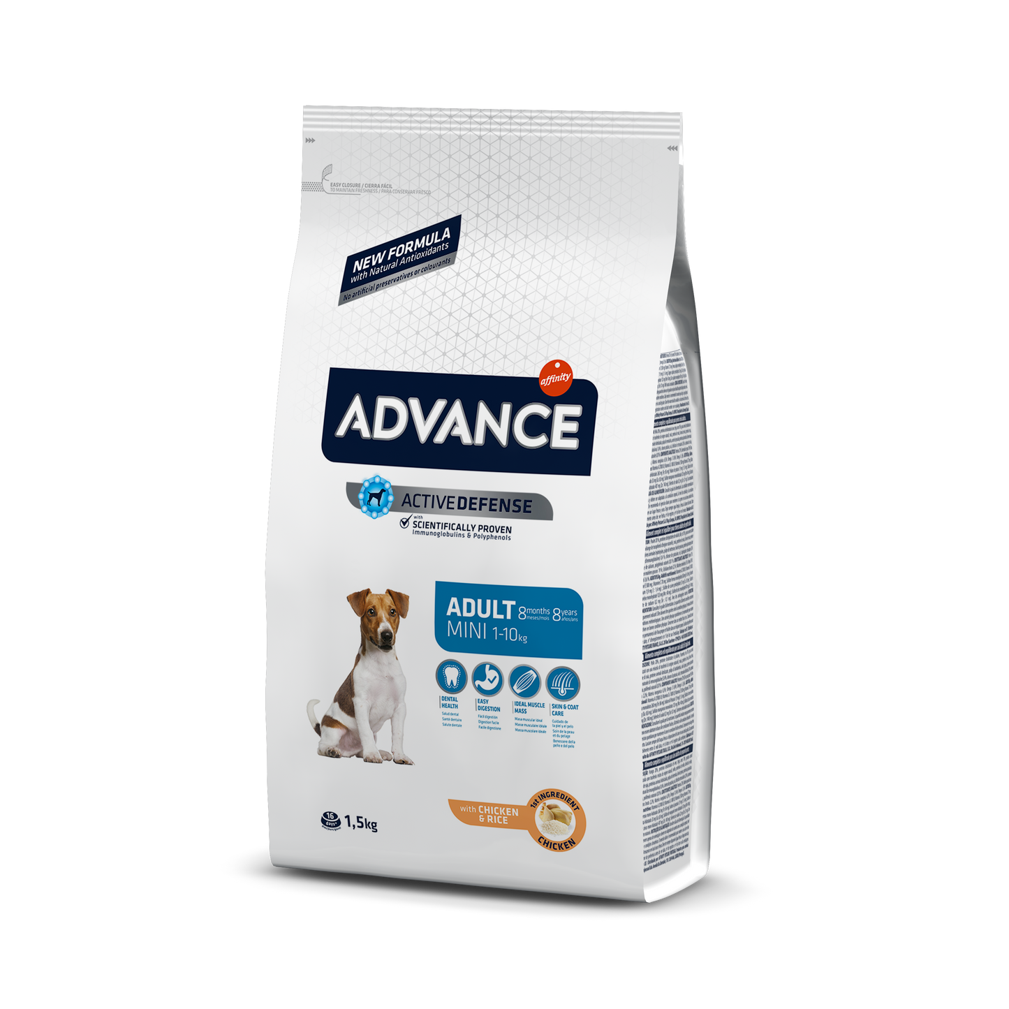 ADVANCE PERRO ADULTO MINI X 1,5KG