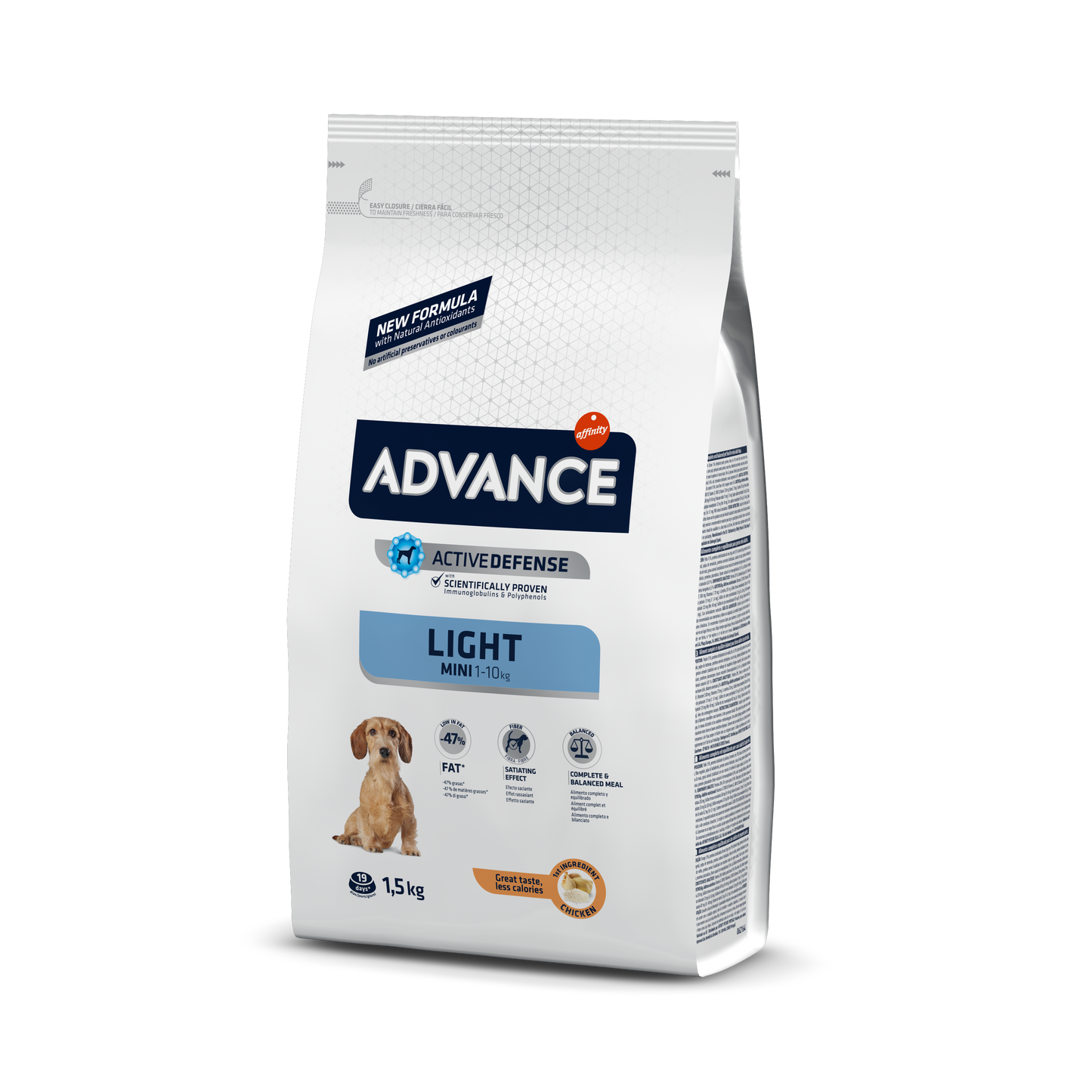 ADVANCE PERRO LIGHT X 1,5KG
