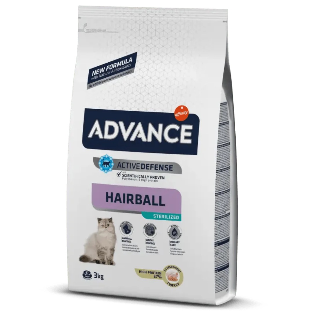 ADVANCE GATO ADULTO HAIRBALL STERELIZED X 1,5KG