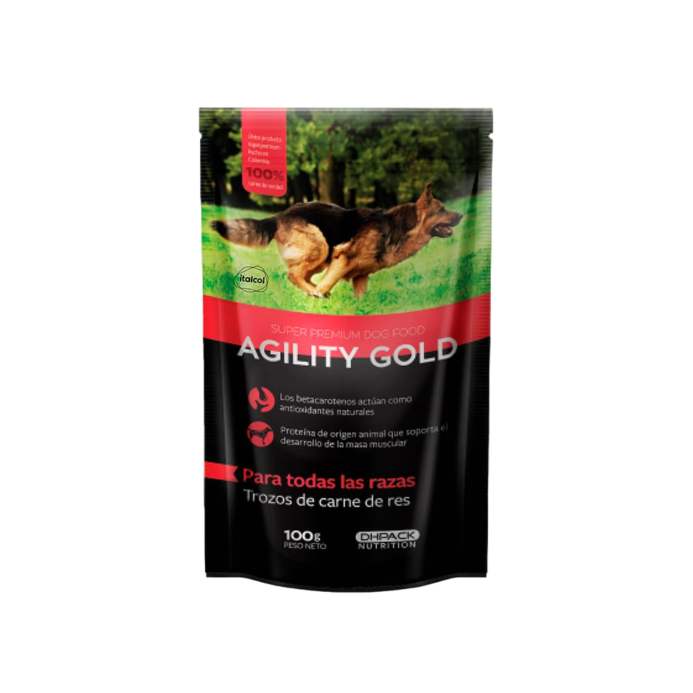 AGILITY GOLD SOBRE CARNE