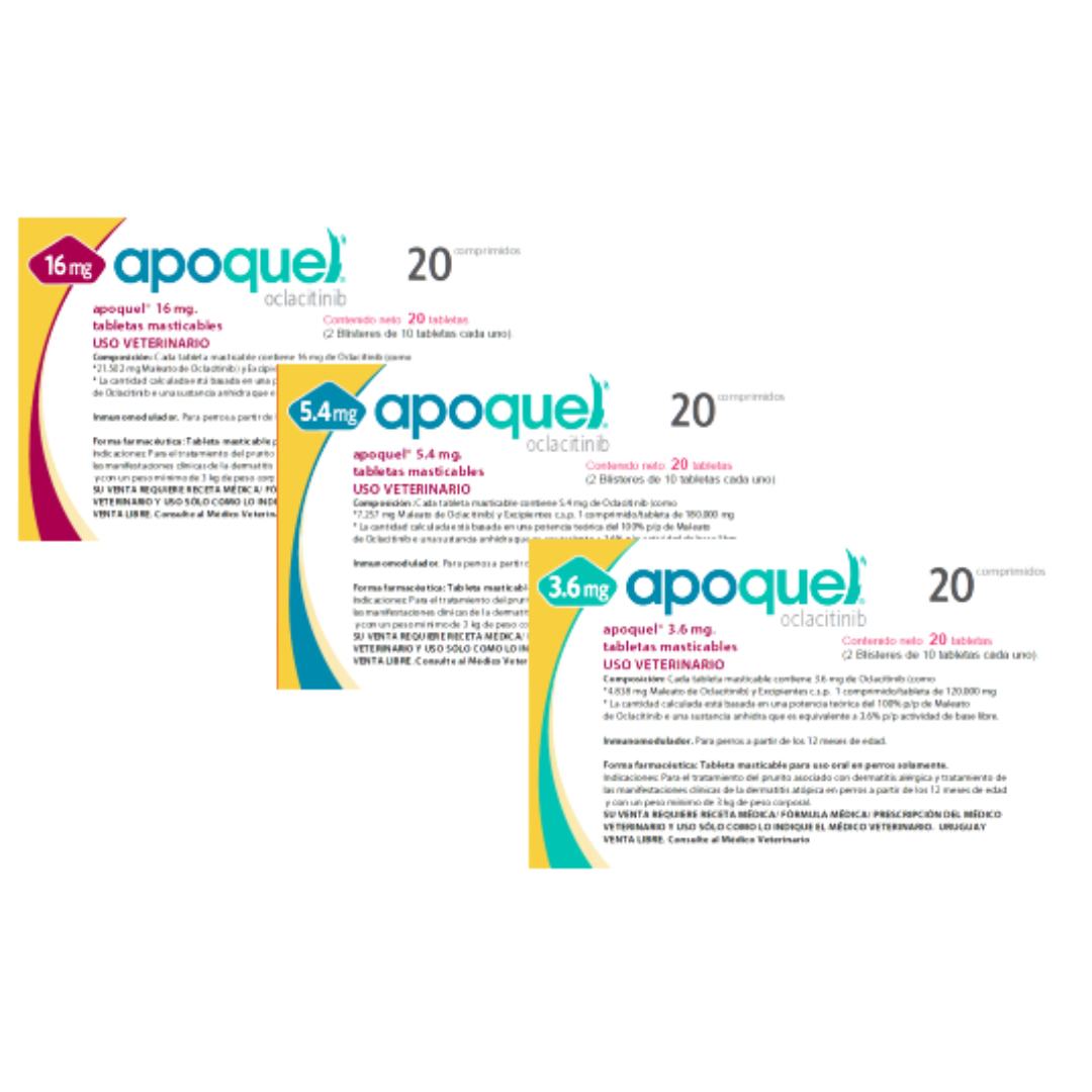 APOQUEL BLISTER MASTICABLE X 10 UND