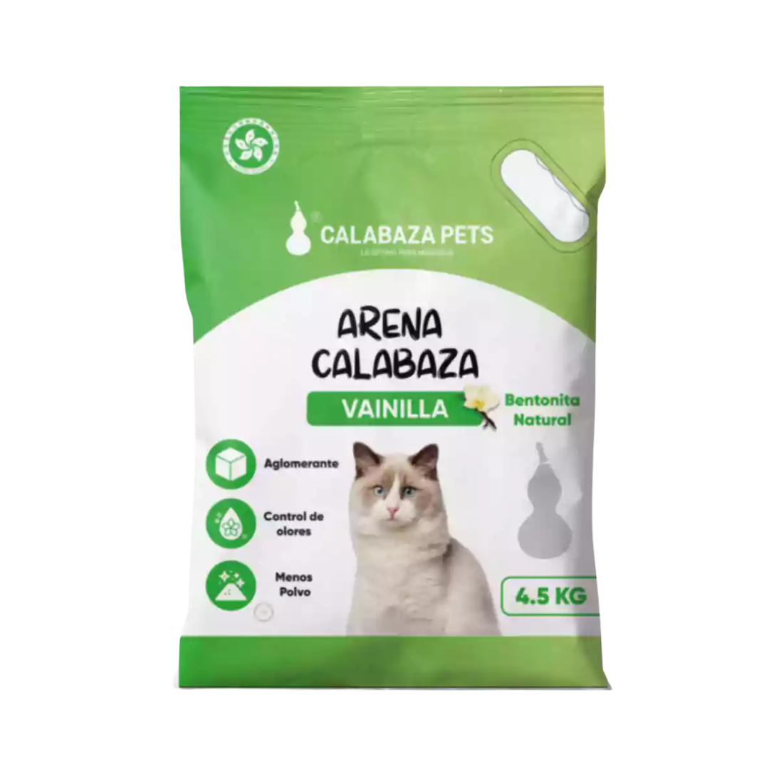 ARENA CALABAZA VAINILLA X 4.5KG
