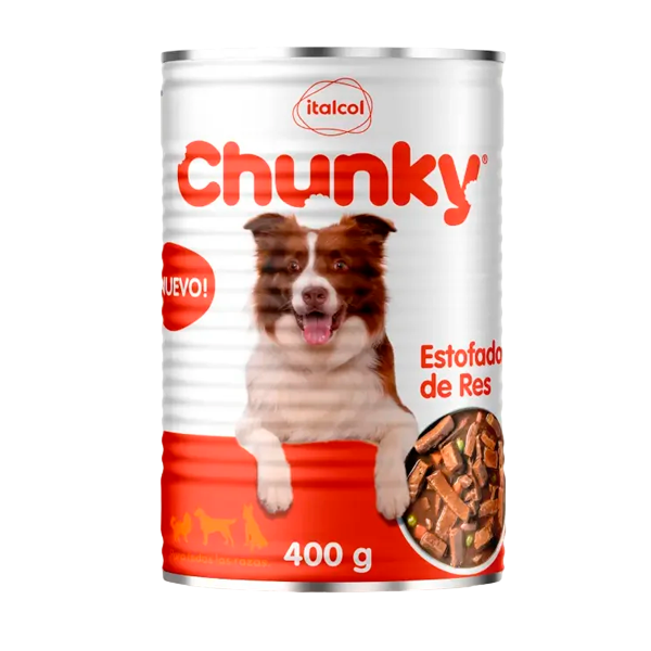 CHUNKY LATA ESTOFADO DE RES X 400GR