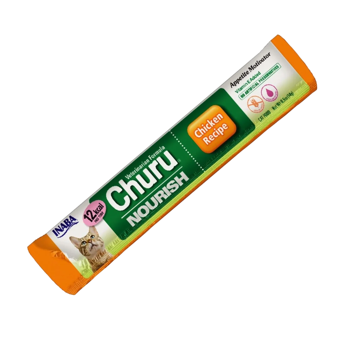CHURU GATO VET NOURISH CHICKEN 12KCAL X UND