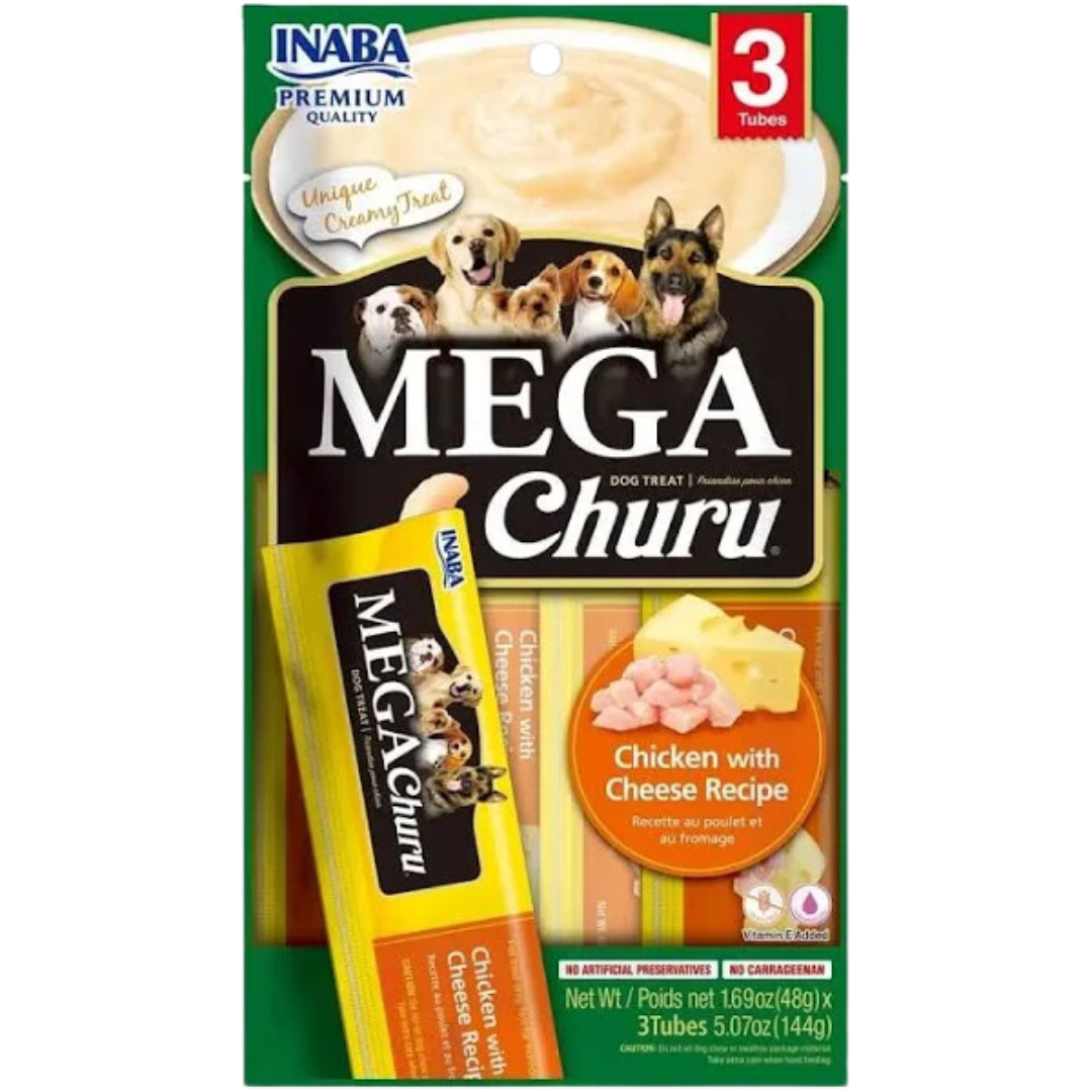 CHURU PERRO MEGA X 3 UND POLLO Y QUESO