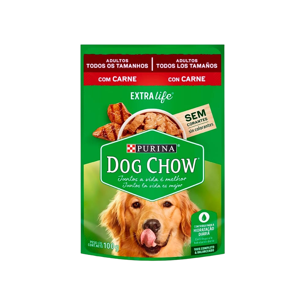 DOG CHOW SOBRE CARNE ADULTO RAZA GRANDE