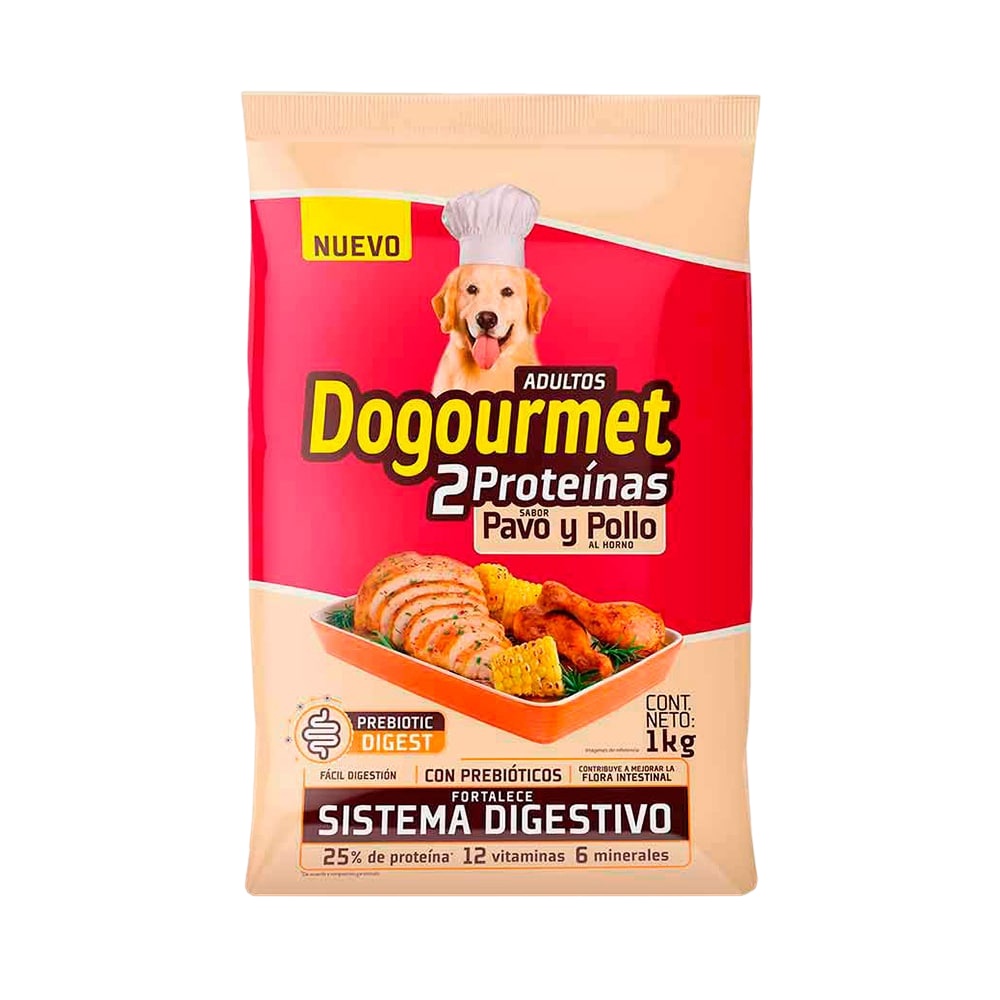 DOGOURMET PAVO Y POLLO