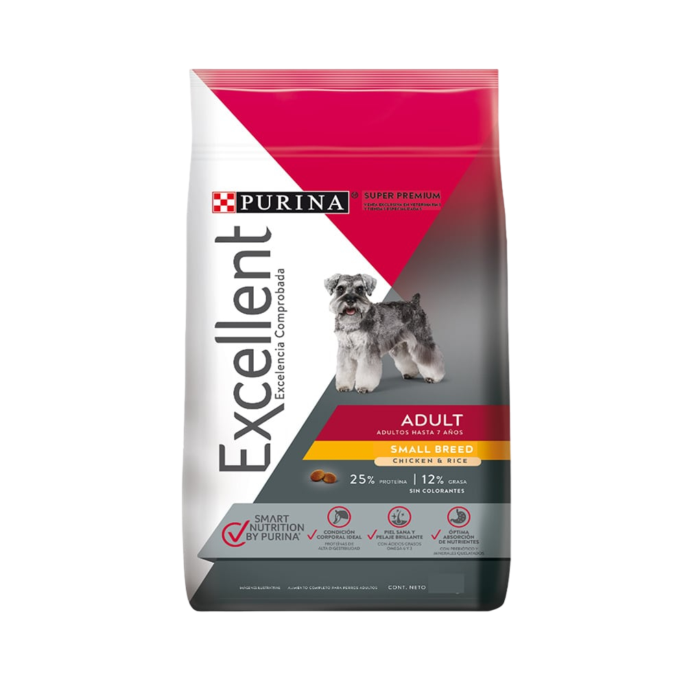 EXCELLENT ADULTO RAZA PEQUEÑA X 3KG