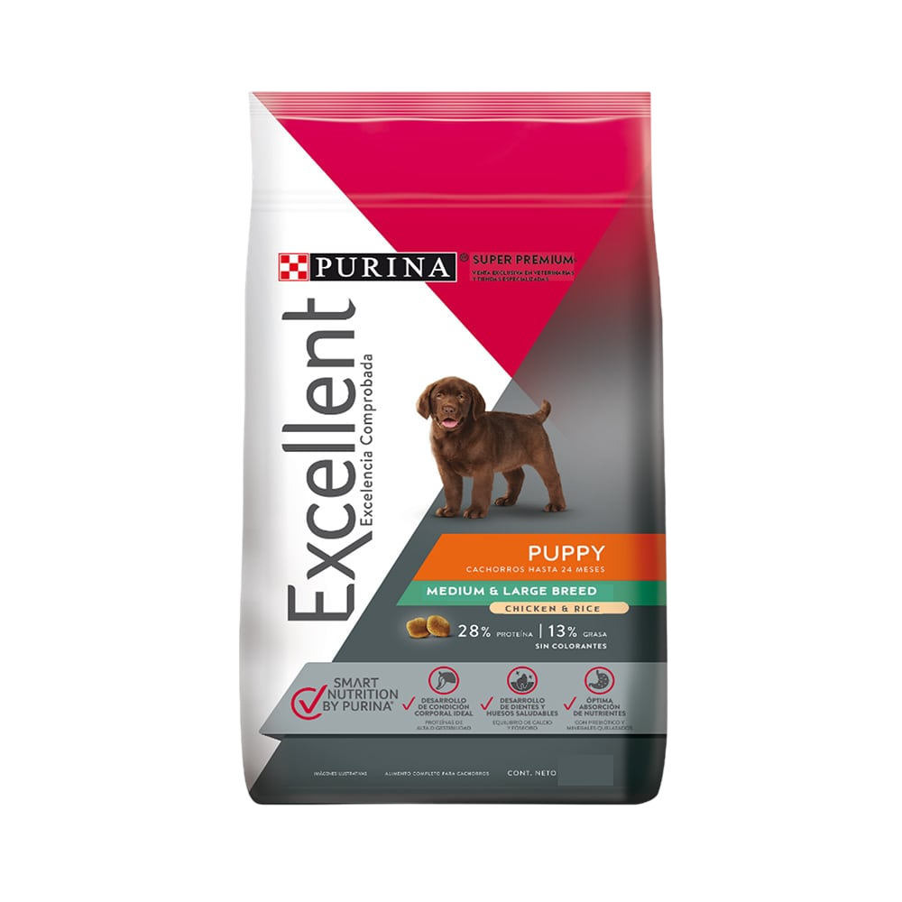 EXCELLENT PUPPY RAZA MEDIANA GRANDE
