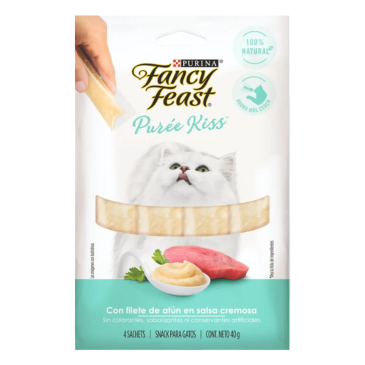 FANCY FEAST PUREE KISS ATUN X 40GR
