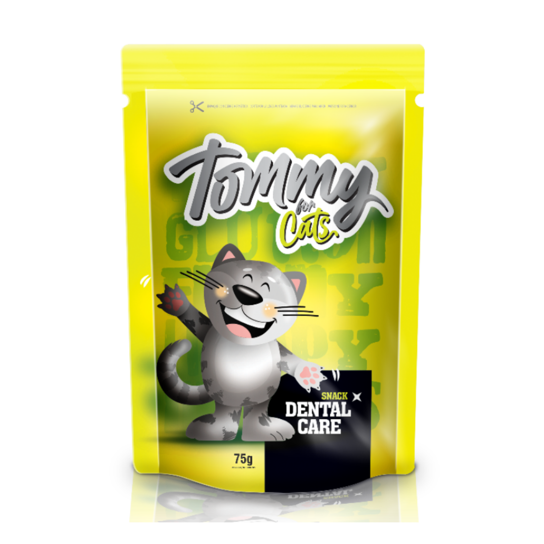 GALLETA GATO TOMMY DENTAL CARE X 75GR