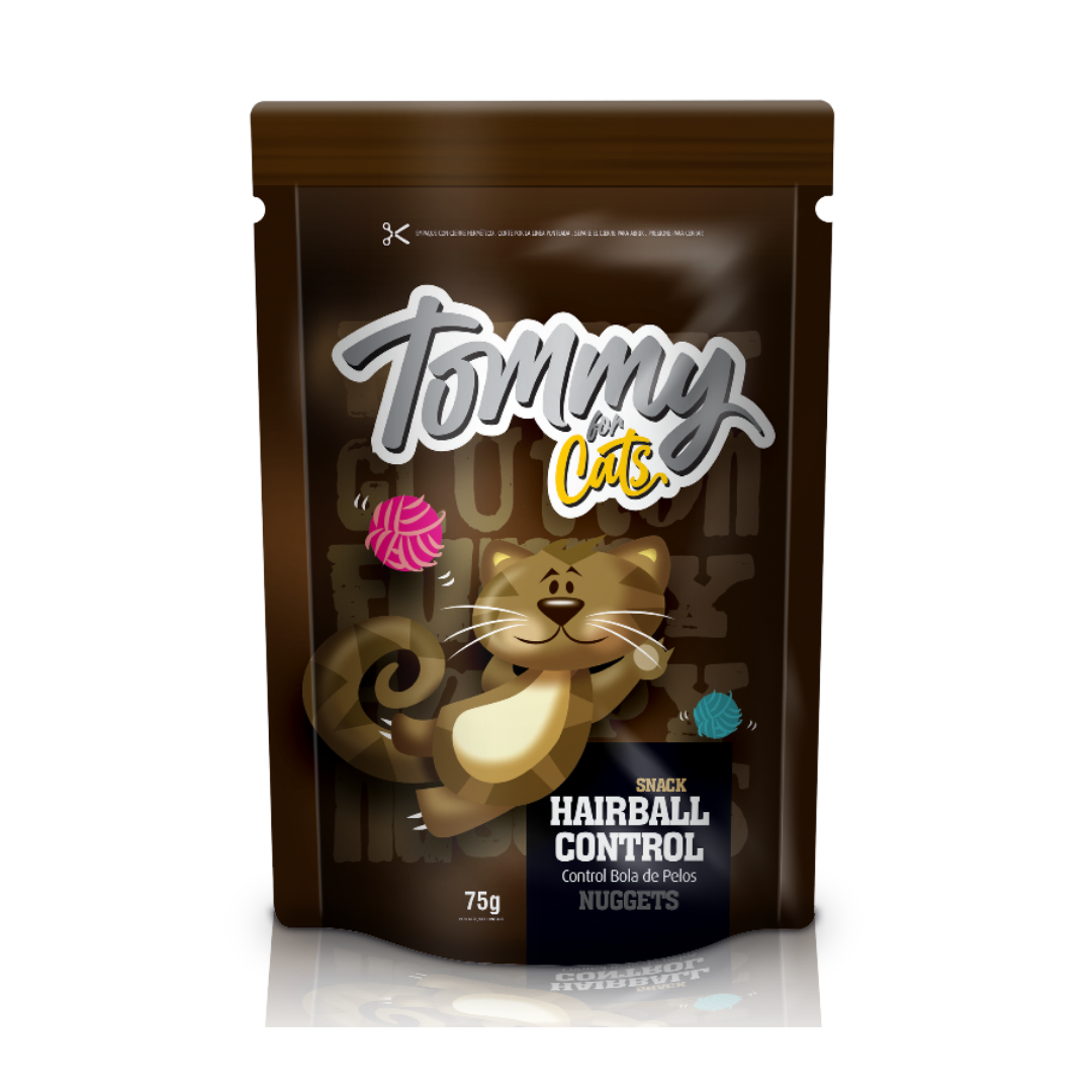 GALLETA GATO TOMMY HAIRBALL CONTROL X 75GR