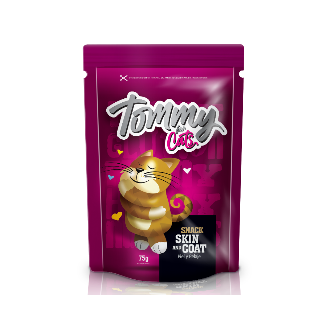 GALLETA GATO TOMMY SKIND AND COAT X 75GR