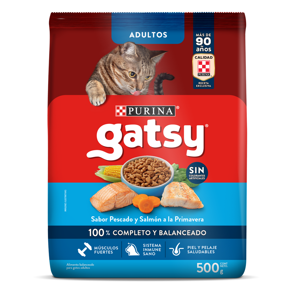 GATSY PESCADO Y SALMON X 1.5KG