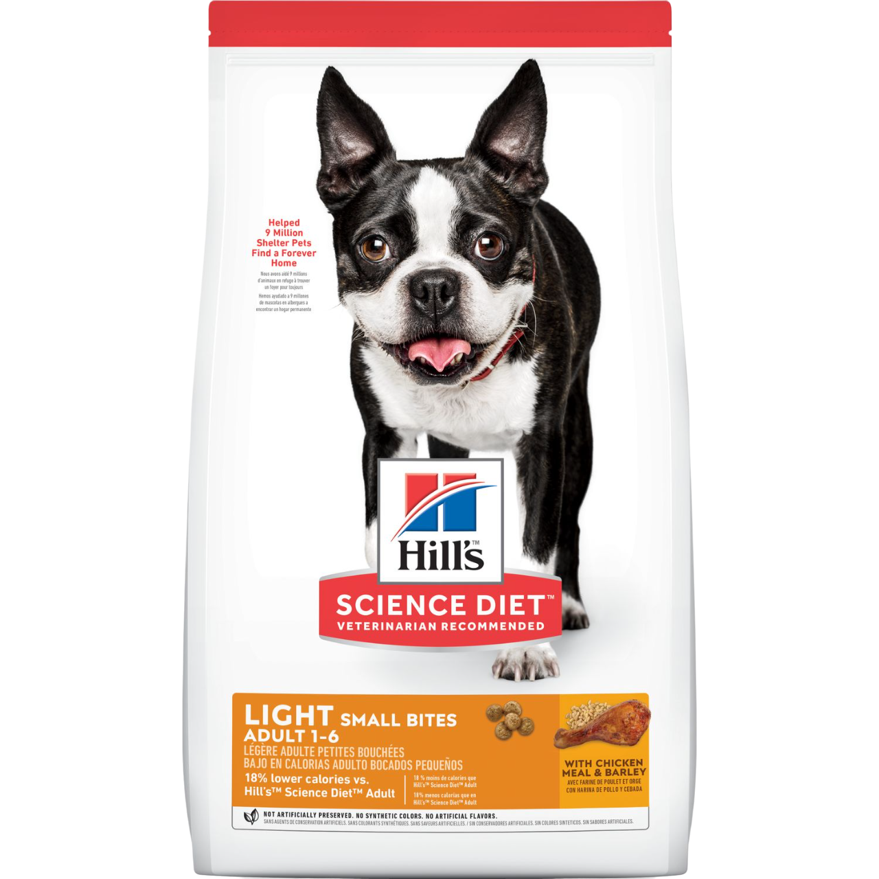 HILLS ADULTO SMALL BITES LIGHT X 2,2KG