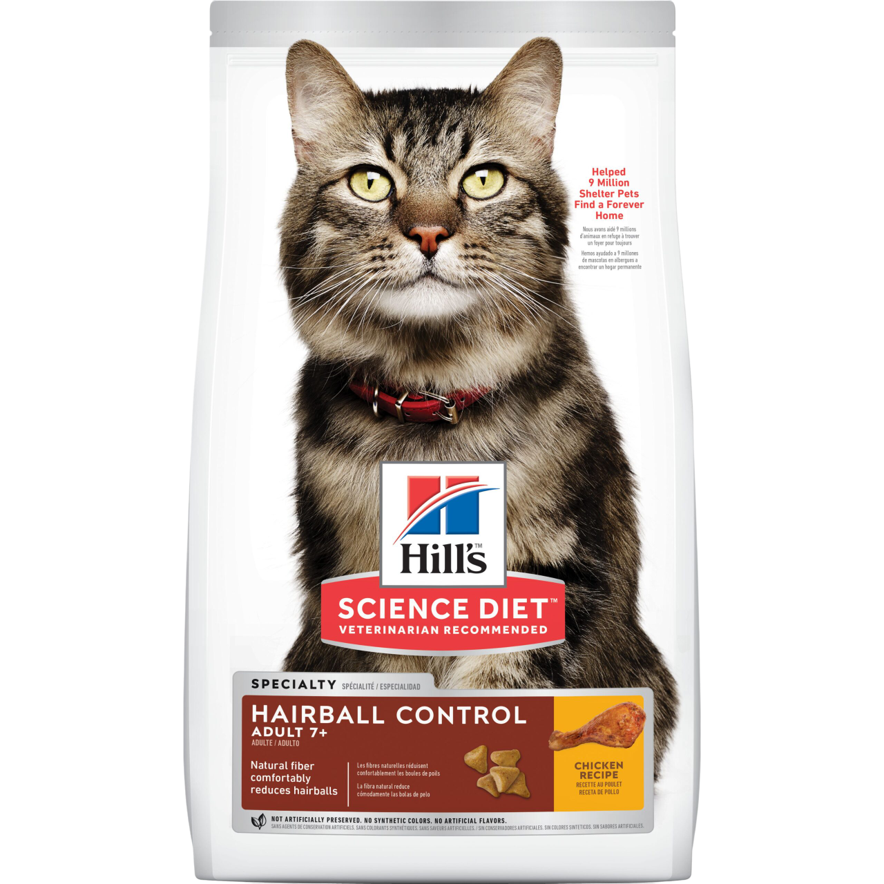HILLS GATO HAIRBALL CONTROL 7+ X 3,5LBS