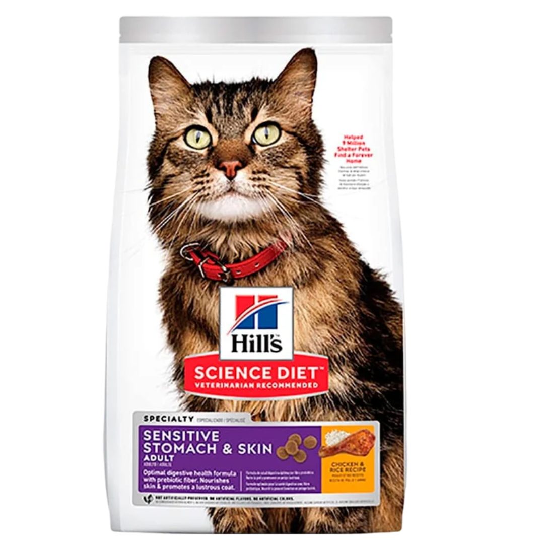 HILLS GATO SENSITIVE STOMACH Y SKIN X 3,5LBS
