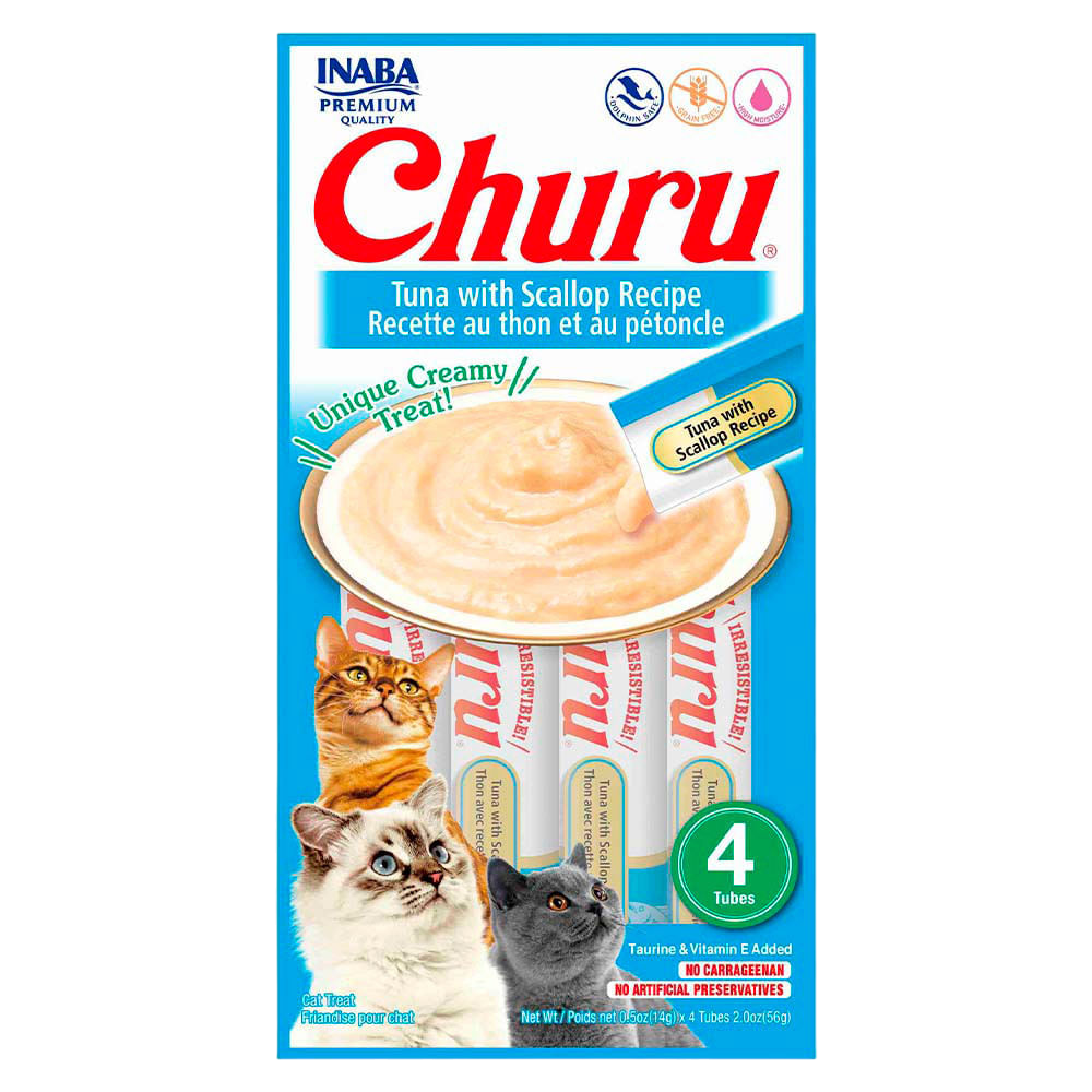 CHURU TUNA SCALLOP GATO (AZUL CIELO)