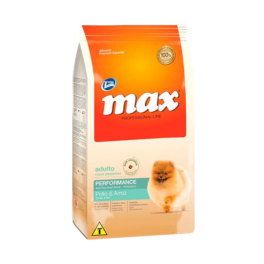 MAX RAZA PEQUEÑA PREMIUM ESPECIAL POLLO X 8KG