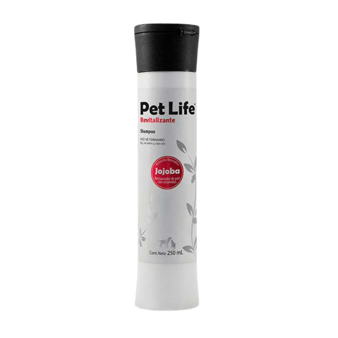 PET LIFE SHAMPOO REVITALIZANTE JOJOBA 250 ML