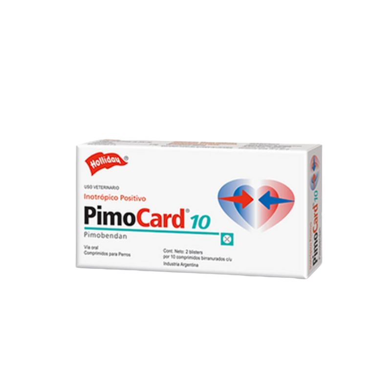 PIMOCARD 10 MG X 20 COMPRIMIDOS