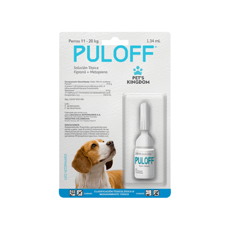 PULOFF PERRO 10KG A 20KG