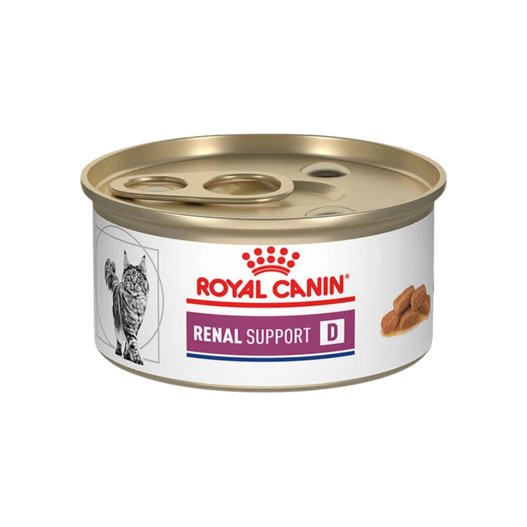 ROYAL CANIN LATA GATO RENAL SUPPORT D X 85GR