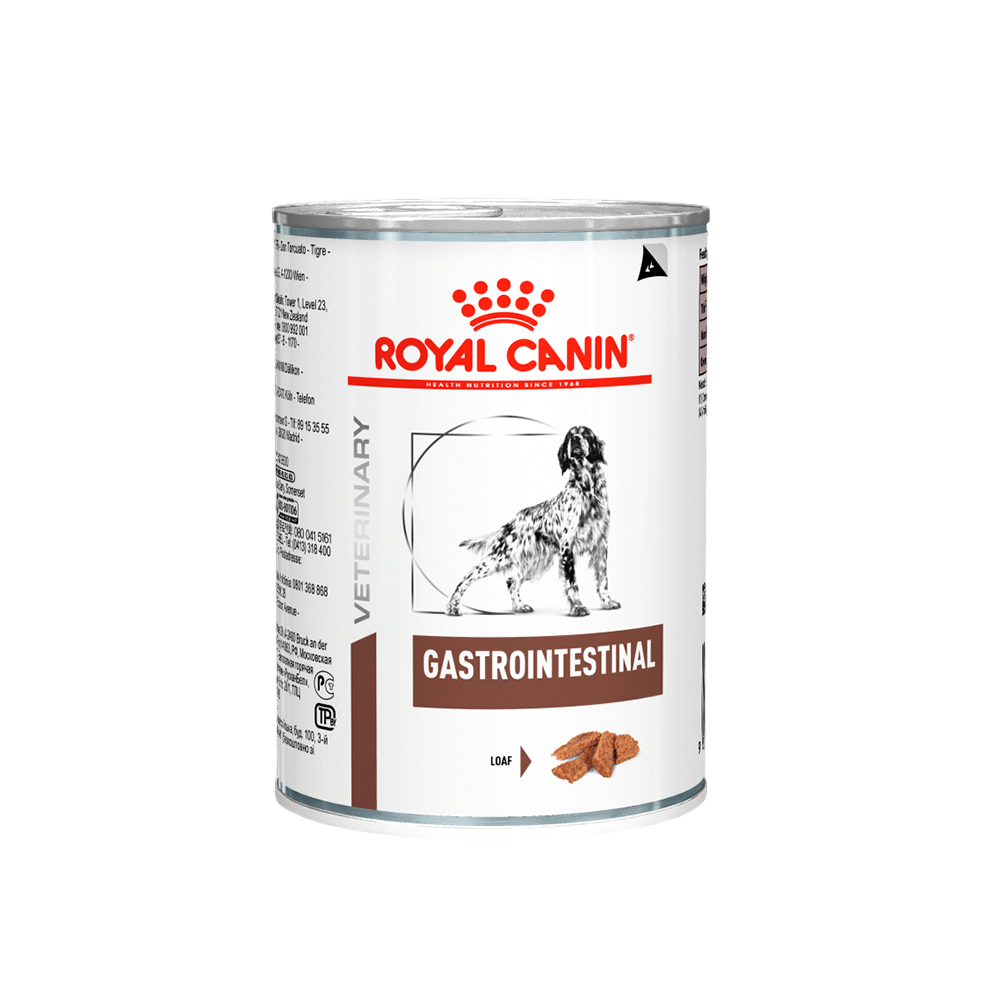 ROYAL CANIN LATA GASTROINTESTINAL PERRO X 385GR