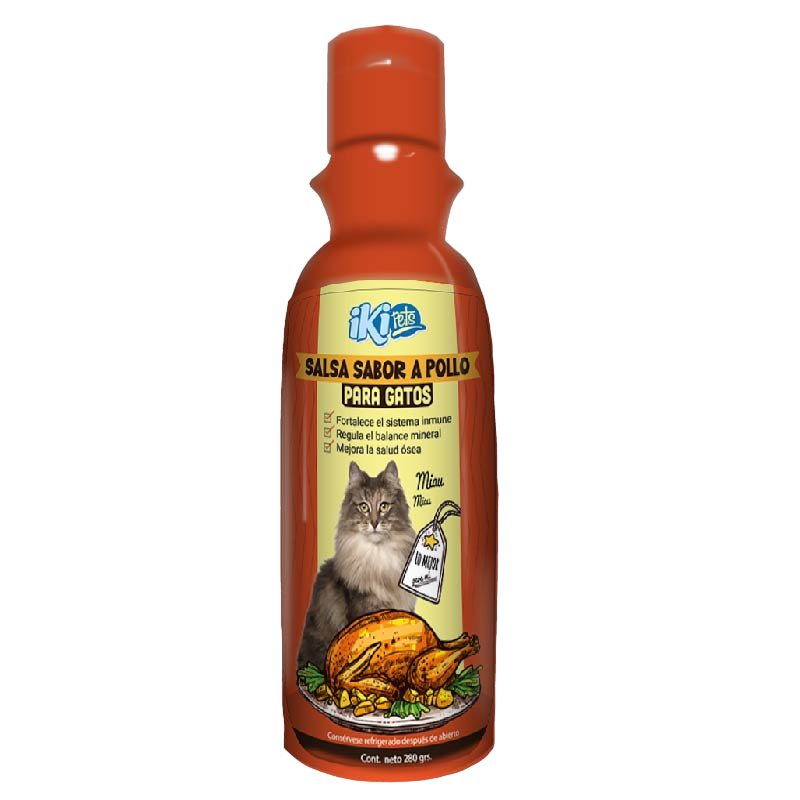 SALSA SABOR POLLO PARA GATOS IKI