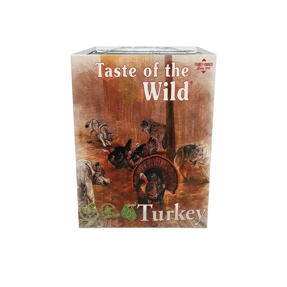 TASTE OF THE WILD BANDEJA ALIMENTO HUMEDO TURKEY X 300GR (PAVO)