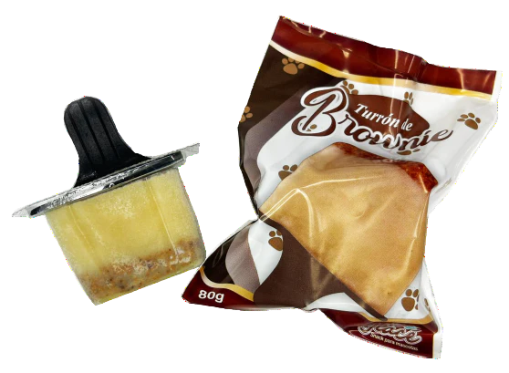 TURRON DE BROWNIE LE GLACE