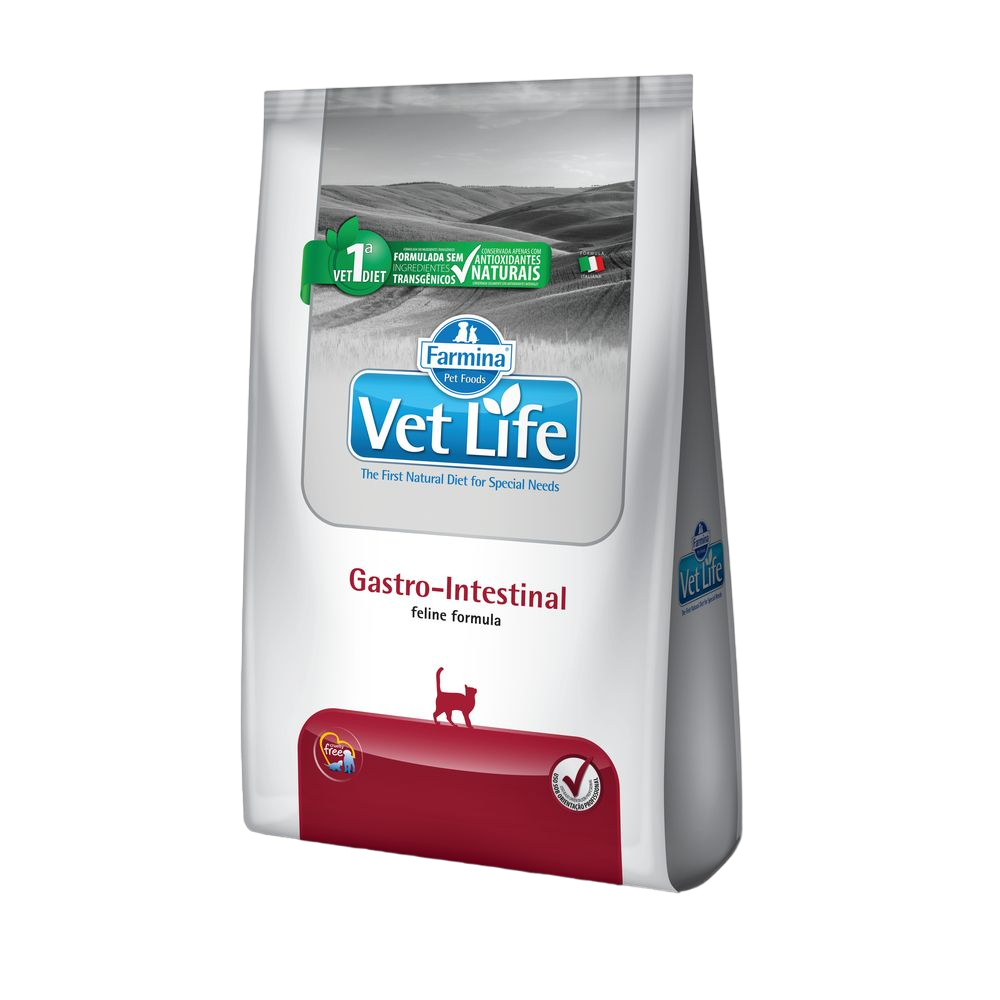 VET LIFE GATO GASTROINTESTINAL X 2KG