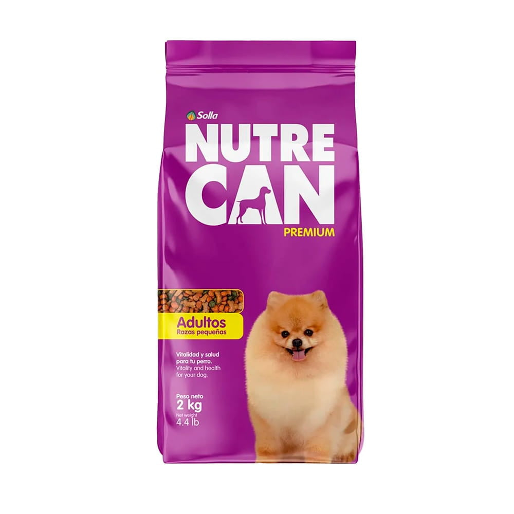 NUTRECAN ADULTO RAZA PEQUEÑA X 2KG