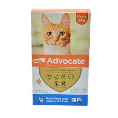 ADVOCATE GATOS HASTA 4 X UND