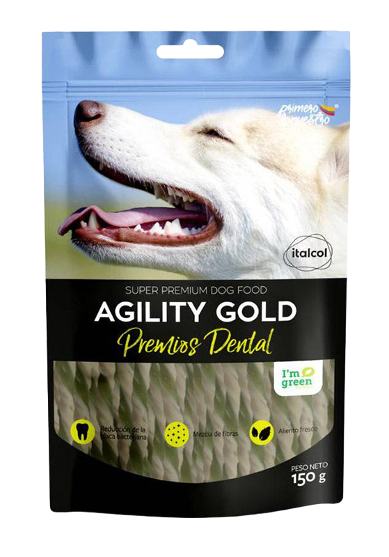 AGILITY GOLD PREMIOS DENTAL X 150GR