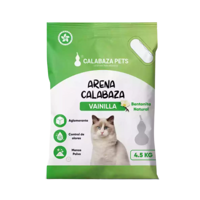 ARENA CALABAZA VAINILLA X 4.5KG