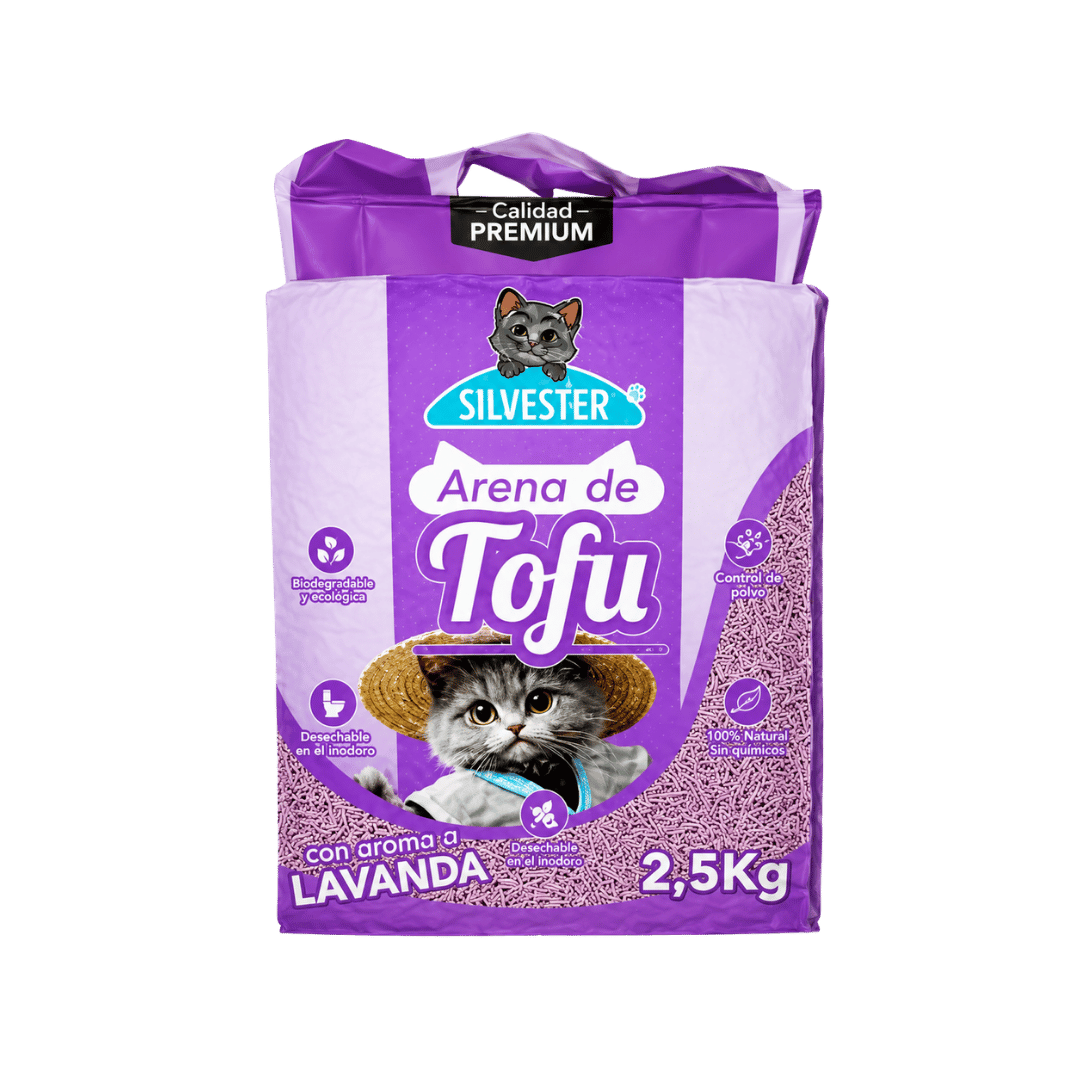 ARENA DE TOFU LAVANDA SILVESTER X 2.5KG