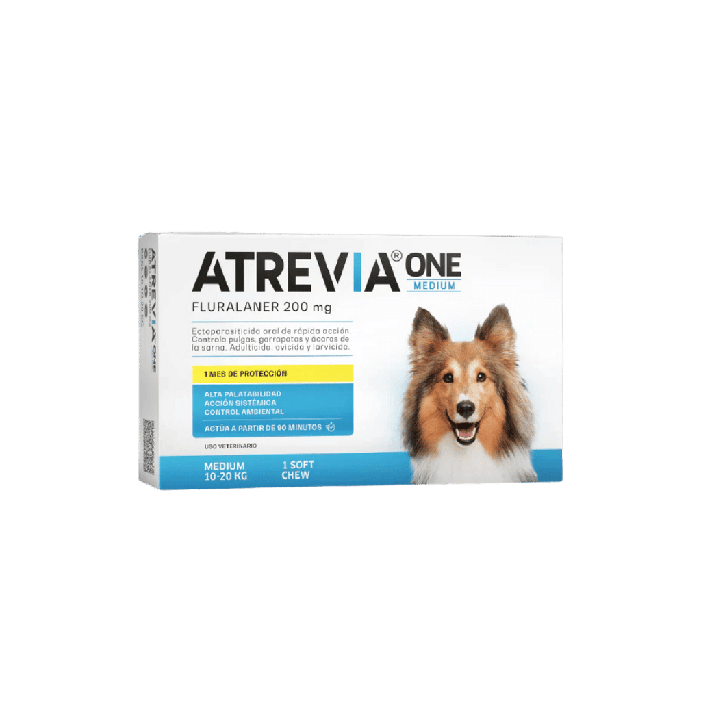 ATREVIA ONE ANTIPULGAS Y ANTIGARRAPATAS PARA PERROS