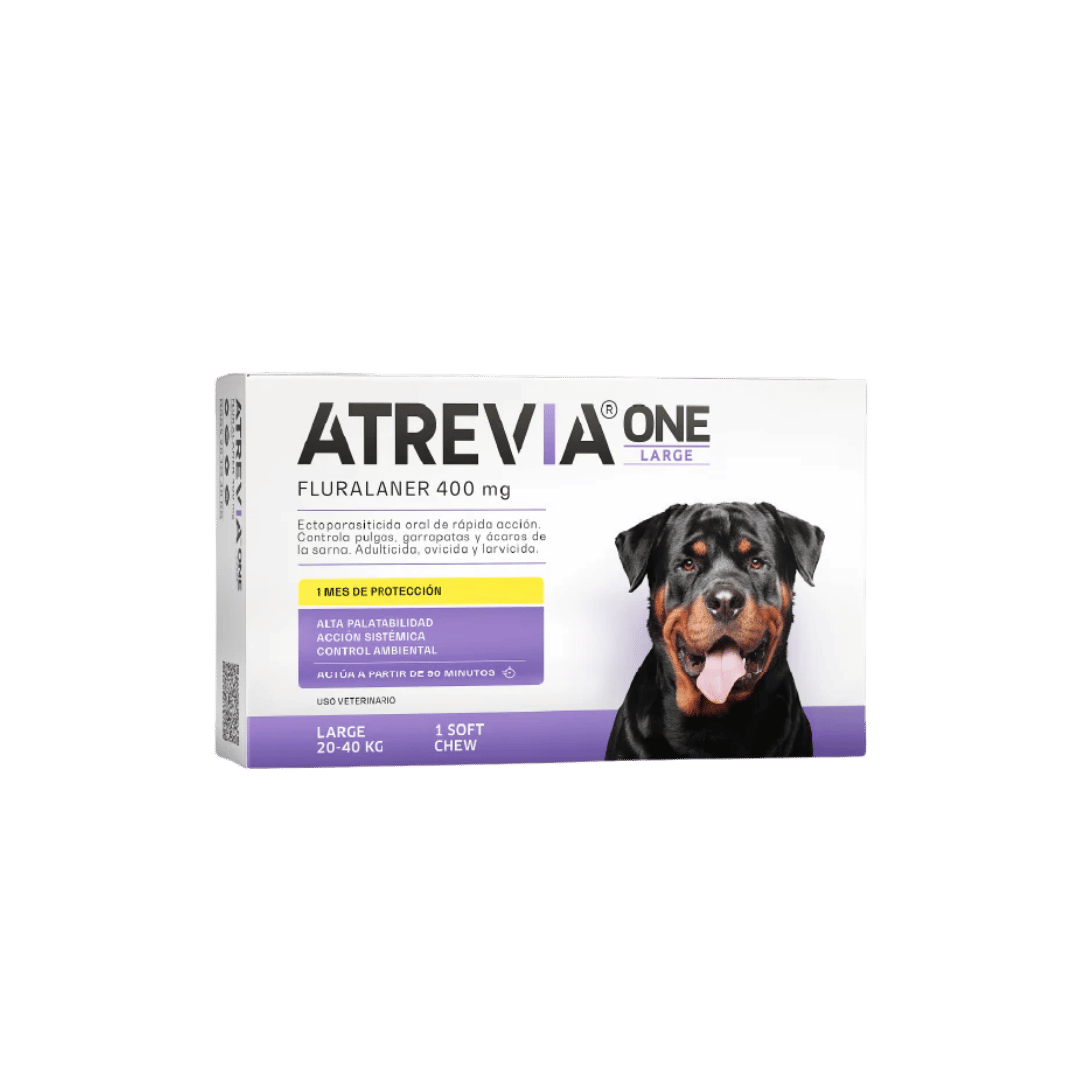 ATREVIA ONE ANTIPULGAS Y ANTIGARRAPATAS PARA PERROS