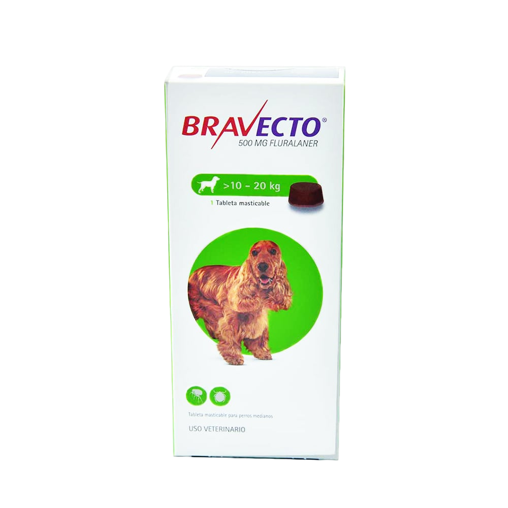 BRAVECTO 10-20KG X 12 SEMANAS