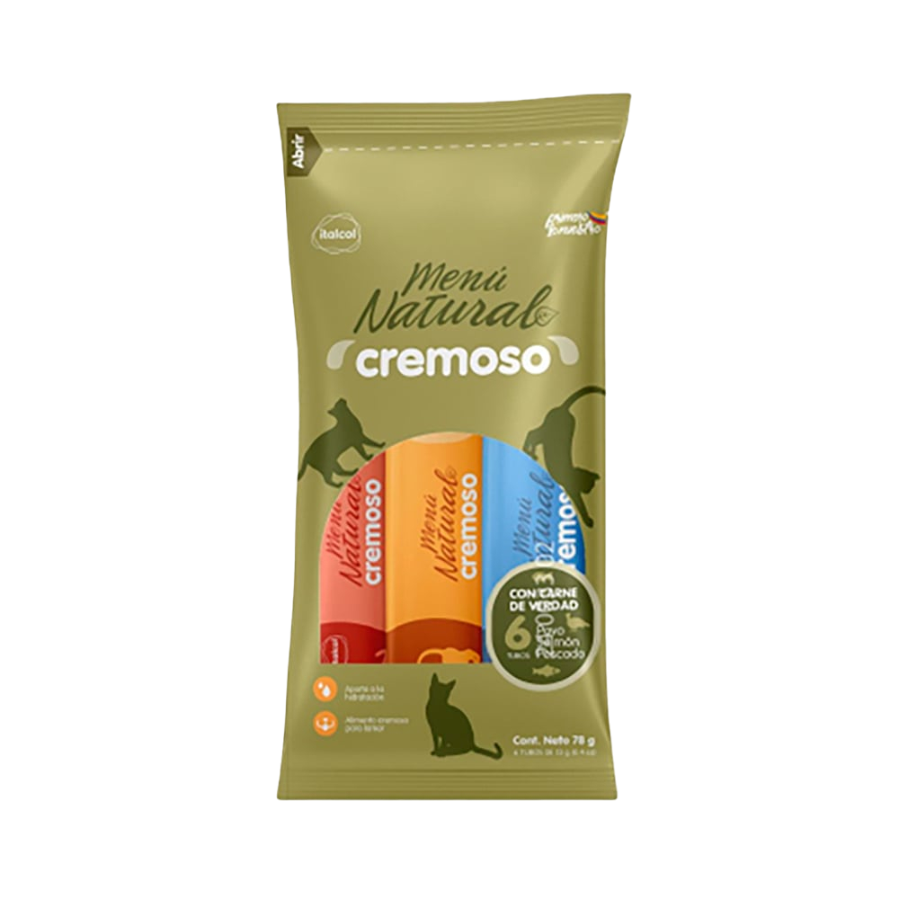 CHUNKY MENU NATURAL CREMOSO GATO SURTIDO X 6