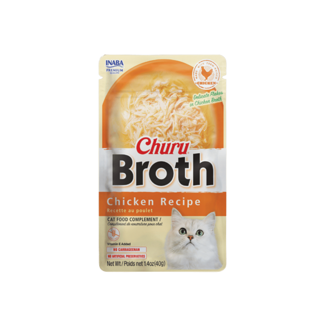 CHURU BROTH POUCH CHICKEN RECIPE X 40G
