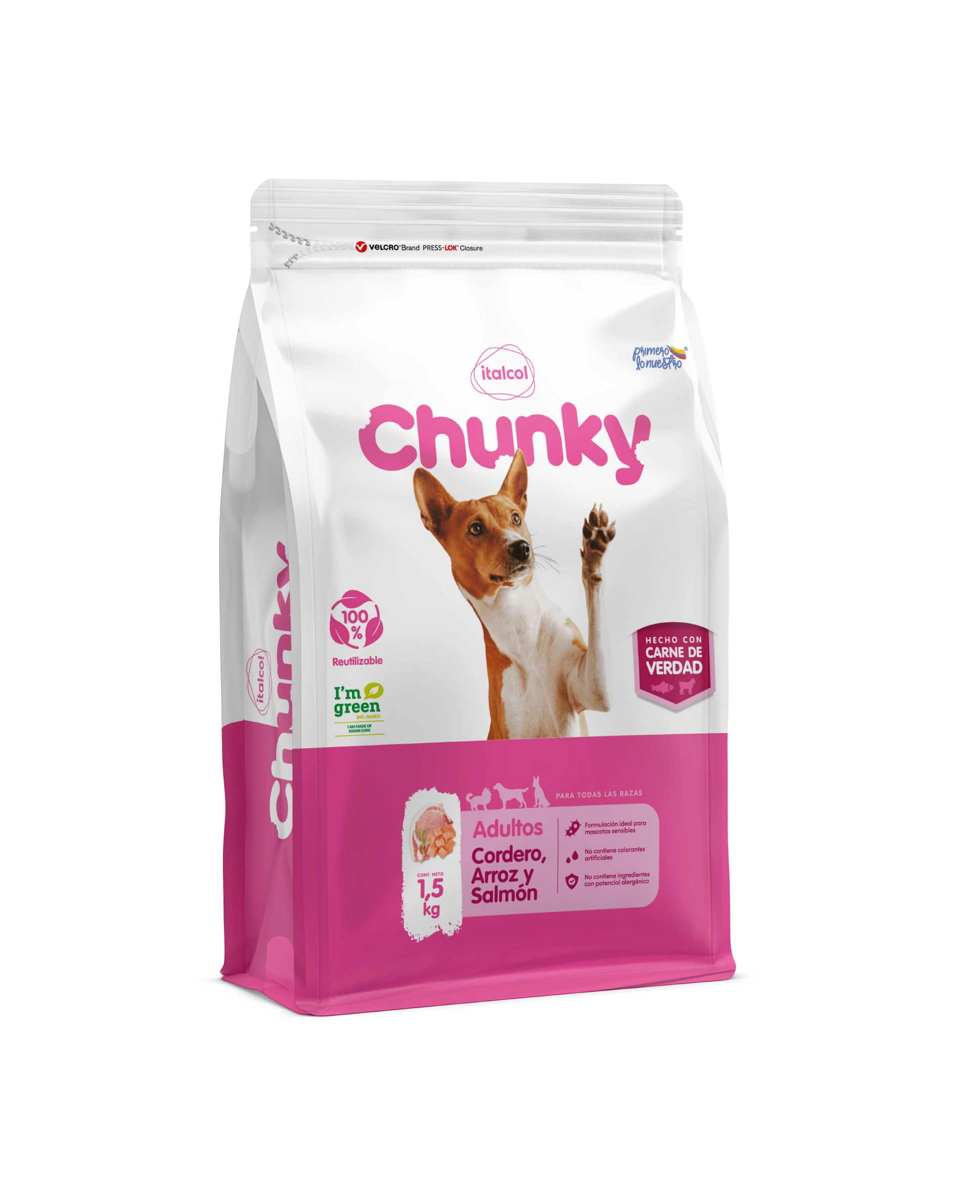 CHUNKY CORDERO Y SALMON ADULTO