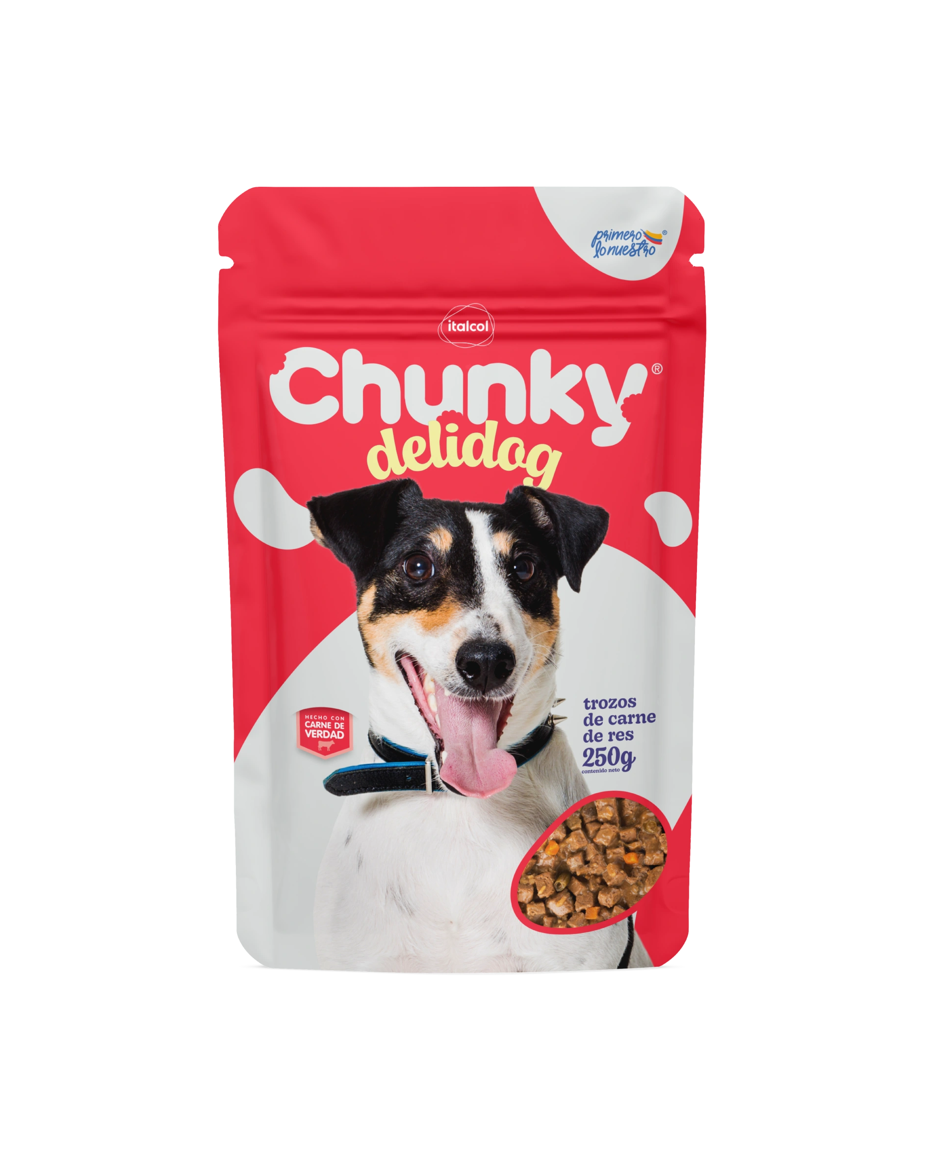 CHUNKY SOBRE PERRO CARNE