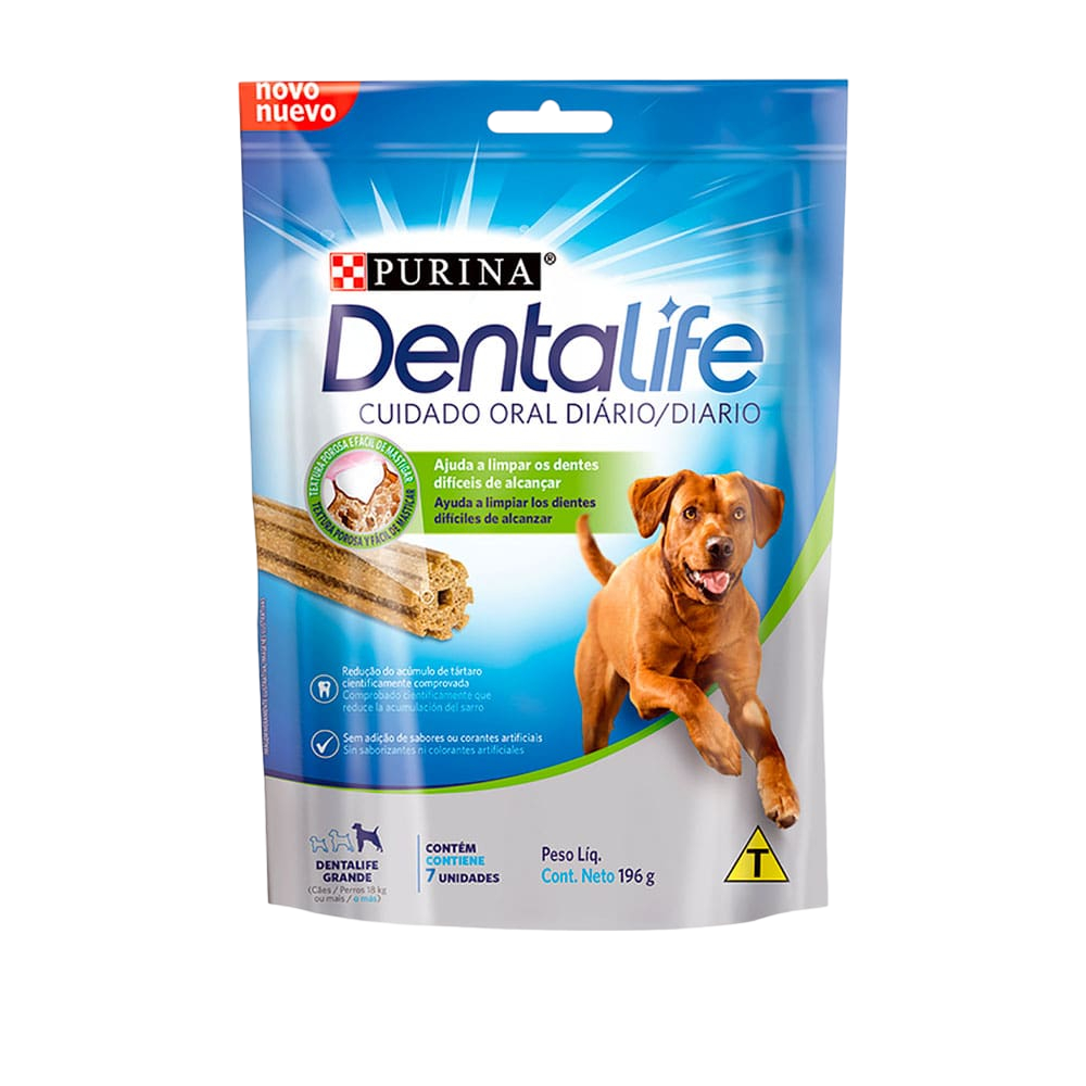 DENTALIFE PERRO RAZA GRANDES X 196 GR