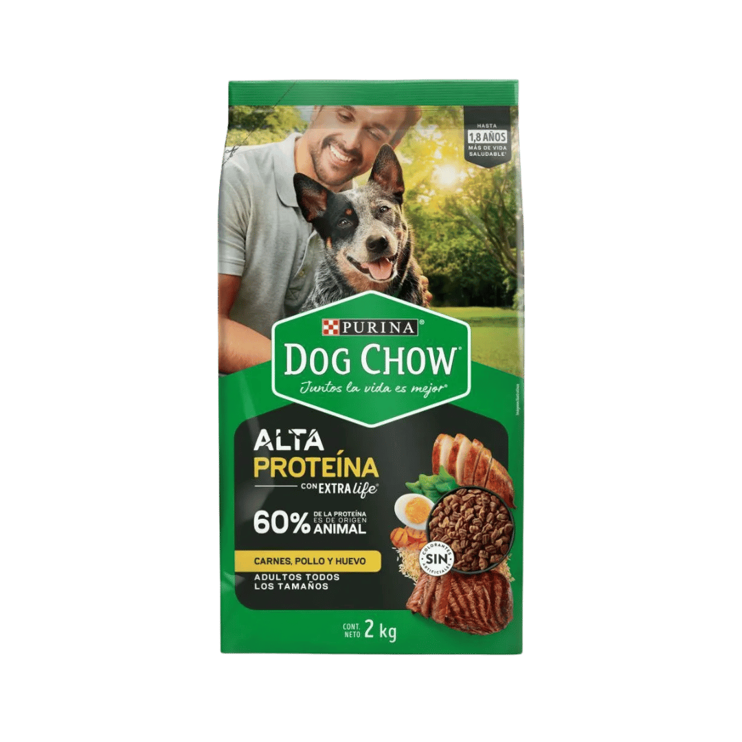DOG CHOW ALTA PROTEINA X 2KG