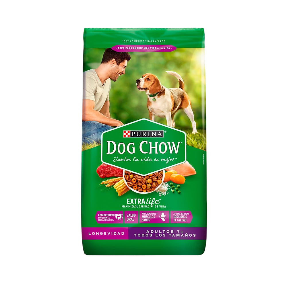 DOG CHOW LONGEVIDAD 7+