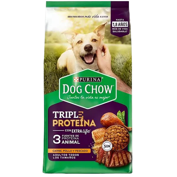 DOG CHOW TRIPLE PROTEINA X 2KG