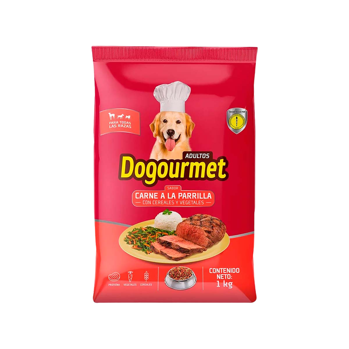 DOGOURMET CARNE A LA PARRILLA