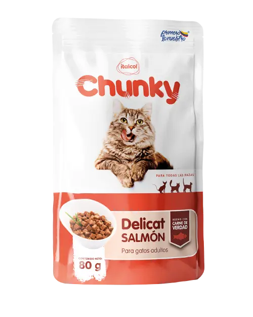 CHUNKY SOBRE GATO TROZOS DE SALMON